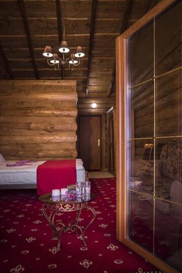 Фото номера Шале с 2 отдельными кроватями Отель Eco resort Monastic-SPA г. Оров 5