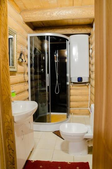 Фото номера Шале с 2 отдельными кроватями Отель Eco resort Monastic-SPA г. Оров 6