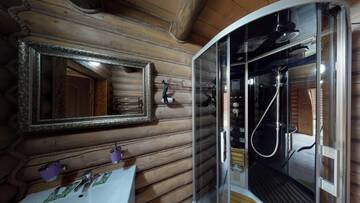Фото номера Шале с двумя спальнями Отель Eco resort Monastic-SPA г. Оров 34